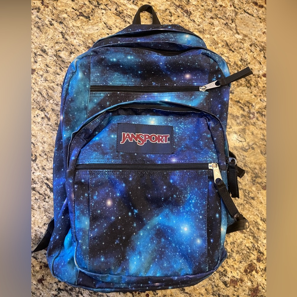 Used, in great condition! Galaxy design JANSPORT backpack.